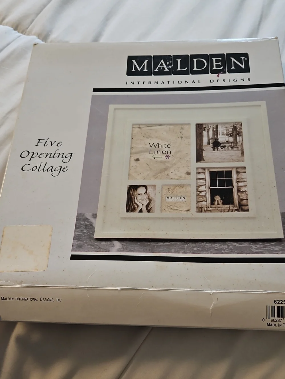 Malden  Cream  Multi-Opening Collage Photo Frame